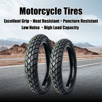 Pneu de moto tout-terrain sans chambre à air 4.10-18, pneu arrière double usage, résistant à l'usure, pneu tout-terrain pour moto de cross et scrambler