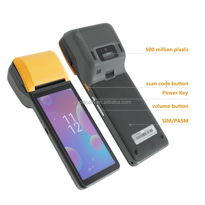 Toptan <span class=keywords><strong>Android</strong></span> 12 POS yazıcı ucuz fiyat termal 58mm baskı restoran sipariş almak için BASKI MAKİNESİ - Product Image 6