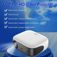 HY800 Smart Mini portátil Android 11,0 WiFi proyector 3D 4K 1080P Home Theater Video LCD proyector con obturador Real 2G RAM