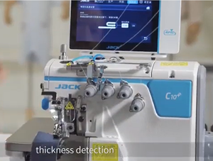 Máquina DE COSER <span class=keywords><strong>Overlock</strong></span> inteligente Jack C60, 4 <span class=keywords><strong>hilos</strong></span>, 5 <span class=keywords><strong>hilos</strong></span>, máquina de coser <span class=keywords><strong>Overlock</strong></span> <span class=keywords><strong>industrial</strong></span>, precio C10 - Product Image 4