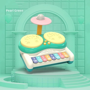 Wholesale Children Education 8-Key Electronic <b>Keyboard</b> Drum Toys Piano Drum Musical Instruments Toys - Product Image 3