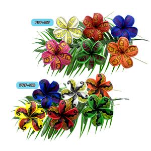 Accesorios para el cabello estilo playero, palo <span class=keywords><strong>de</strong></span> espuma con <span class=keywords><strong>flor</strong></span> <span class=keywords><strong>de</strong></span> Frangipani para el pelo, para vacaciones, fiesta <span class=keywords><strong>de</strong></span> boda - Product Image 2