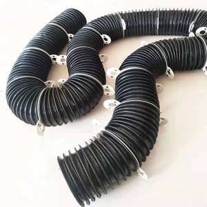 Hydraulische Cilinder Beschermende Stofbalg Dekt Flexibele Hydraulische Cilinder Balg Dekking Voor Beschermende Laarzen Stang - Product Image 6