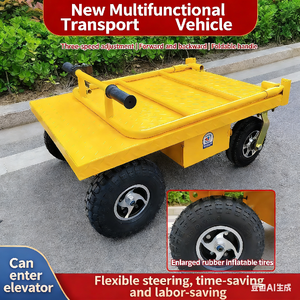 Elektrikli El Arabası, İnşaat Sahası Taşımacılığı için Portatif Katlanabilir Taşıma Arabası - Product Image 2