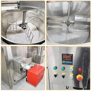 Schnitzel Pork Rind Cashew Nuts Deep Fryer Instant Noodles <strong>Namkeen</strong> Automatic Frying Potato Chips <strong>Machine</strong> - Product Image 6