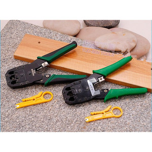 Envío Gratis: Alicates de crimpado 3 en 1 para cables de red RJ45, alicates específicos para redes con pelacables incluidos - Product Image 1