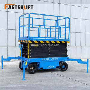 Plateforme élévatrice mobile électrique à ciseaux autopropulsée EN280, homologuée CE, sûre et stable - Product Image 6