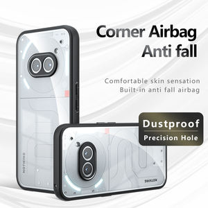 For <span class=keywords><strong>Nothing</strong></span> <span class=keywords><strong>Phone</strong></span> 2A / 2a Plus 6,7 "<span class=keywords><strong>Funda</strong></span> ultrafina Soft TPU Frame Clear Matte PC Back <span class=keywords><strong>Funda</strong></span> a prueba de golpes Coque Fundas - Product Image 1