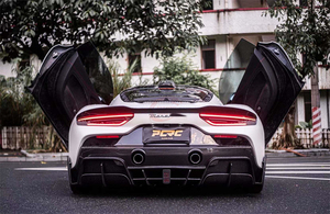 Kit de Carrocería Estilo M para <span class=keywords><strong>Maserati</strong></span> <span class=keywords><strong>MC20</strong></span>, Mejora con Fibra de Carbono Seca, Lip Delantero, Alerones Delanteros, Difusor Trasero, Spoiler, Capó - Product Image 6