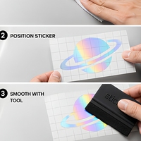Kit de Etiquetas de Seguridad con Hologramas Personalizados y Herramienta de Aplicación para Protección de Marca