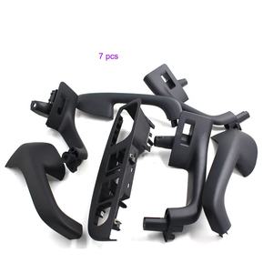 <span class=keywords><strong>7</strong></span> Uds. De accesorios para coche, cubierta de manija de agarre de puerta Interior negra para VW Jetta <span class=keywords><strong>Golf</strong></span> 5 GTI MK5 1K4868049C 1K0867180D - Product Image 1