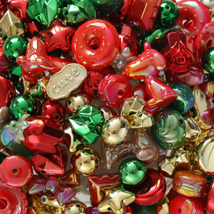 Acrylic Mixed Shape <b>Beads</b> Large Hole UV Coated For Bracelet Making DIY Jewelry Accessories Factory <b>Direct</b> Sale - Product Image 4
