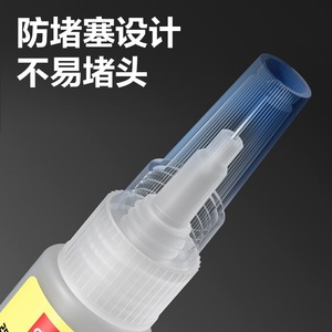 Pegamento Superfuerte Deli 502 de 20g, Antiobstrucción, Fuerte Adhesión, para Oficina y Hogar - Product Image 5