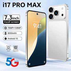 Téléphones originaux 2025 I17 Pro Max, téléphone phare 5G, appareil photo AMOLED, charge rapide, débloqué, mondial, longue durée de vie de la batterie, pour les <span class=keywords><strong>jeux</strong></span> - Product Image 4