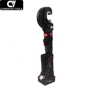 Herramienta de Compresión Profesional LS-400 Ligera, Hidráulica, a Batería, con Fuerza de Presión de 120KN y Carrera de 42mm para Crimpar Cables - Product Image 3