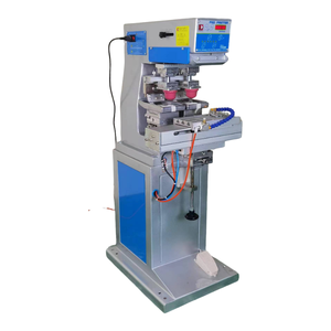 Hochwertiger Desktop-Einfarb-Logodrucker 1-<span class=keywords><strong>2</strong></span> Farben <span class=keywords><strong>2</strong></span>-Kopf Pneumatische Tampondruckmaschine - Product Image 2