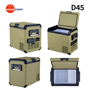 Réfrigérateur-congélateur portable 45L, batterie lithium rechargeable 340Wh, <span class=keywords><strong>panneau</strong></span> <span class=keywords><strong>solaire</strong></span> pliable 6-12h <span class=keywords><strong>pour</strong></span> le camping - Product Image 2