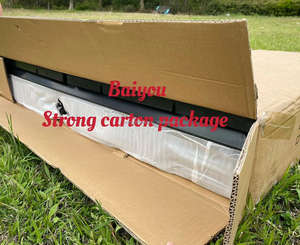 Bully köpek kasaları ekstra büyük ağır köpek kafesi ve Kennels plastik tepsi ile güçlü Metal demir katlanabilir ve kullanımı kolay - Product Image 4