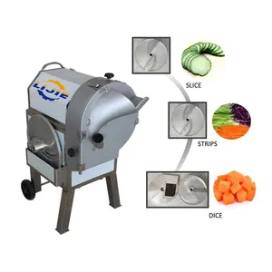 Ticari çok fonksiyonlu kök sebze kesme makinesi elektrikli soğan kesici kıyıcı makinesi