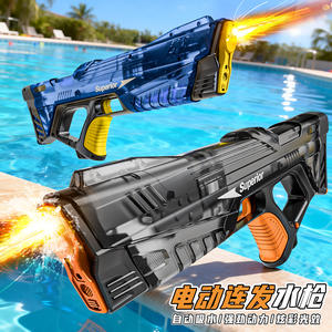 Yeni Gelen Elektrikli Su Tabancası, Otomatik Su Emme, Yüksek Basınçlı Su Fışkırtma Oyuncağı, LED Işıklı, Açık Hava Yaz Oyunu, Çocuklar ve Yetişkinler için - Product Image 2