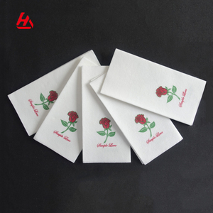 Venta blanco servilletas de papel de Navidad de servilletas de tela servilleta línea de producción personalizar servilletas - Product Image 1
