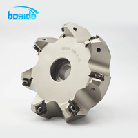 Tête de fraisage à alimentation rapide BOSIDE série SN12, 45 degrés, 50 mm - 160 mm, compatible avec les plaquettes SNMX1205, fraiseuse frontale CNC ODM