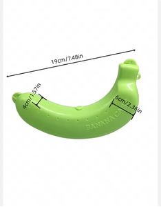 पोर्टेबल केला कीपर सेवर बीपा-मुक्त पीप प्लास्टिक भोजन-सुरक्षित आउटडोर यात्रा केस 10-20l क्षमता प्यारे वाहक भंडारण बॉक्स - Product Image 6