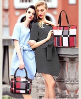 Sac à main élégant pour femme en forme de serpent, ensemble de 6 pièces avec chaînes et fermeture éclair, sac fourre-tout multifonction en PU, style anglais
