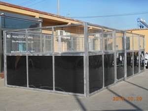 Abri en acier galvanisé stable pour chevaux à usage intensif pour ranch équestre - Product Image 6