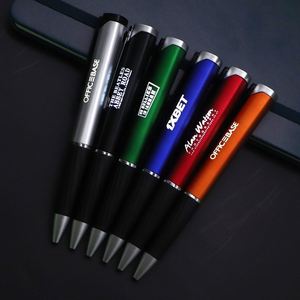 Stylos à bille lumineux en plastique personnalisables, écologiques, best-sellers, cadeaux promotionnels, fournitures de bureau, papeterie - Product Image 4