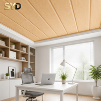 Plafond en PVC de haute qualité, durable, léger, surface mate, ignifuge, longueur personnalisable, pour salle de sport, bureau, bâtiment, Shandong