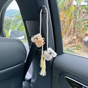 Nouveau pendentif koala en peluche pour rétroviseur, ornement pour femmes, décoration intérieure de voiture - Product Image 4