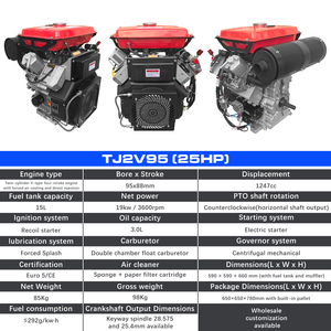 Descuento por Tiempo Limitado: Motor Diésel Comercial de 25 HP <span class=keywords><strong>y</strong></span> 4 Tiempos, 590 mm de Ancho, para Trituradoras Forestales <span class=keywords><strong>y</strong></span> Equipos de Desbroce de Tocones - Product Image 6