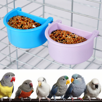 Mangeoire automatique pour pigeons avec design coupelle et abreuvoir pour pigeons, perroquets et cailles