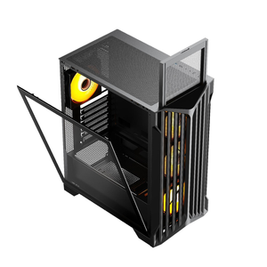 Support Offres Spéciales 360mm <span class=keywords><strong>Watercooling</strong></span> Computer Cases Verre trempé Installation rapide Case ATX Gamer Desktop <span class=keywords><strong>PC</strong></span> Case - Product Image 5