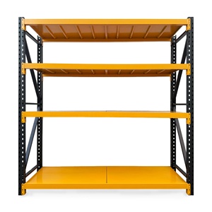 <span class=keywords><strong>Scaffalature</strong></span> in metallo industriale per garage e magazzini di media portata rastrelliera Boltless con 5 strati di ripiani in acciaio per imballaggio in cartone - Product Image 2