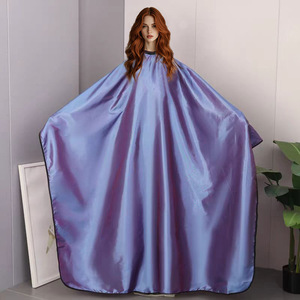 Chal de Peluquería Impermeable y Antiestático, Chal de Poliéster para Salón de Belleza, Vestido, con Botones a Presión para Abrir y Cerrar - Product Image 6