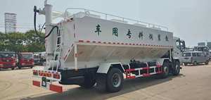 Camion de transport d'aliments pour bétail SHACMAN 6x2 25 tonnes personnalisé, réservoir d'aliments durable pour le marché du <span class=keywords><strong>Mozambique</strong></span> - Product Image 4