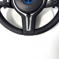 Pour BMW F10 F11 F15 F18 F20 F23 F25 F30 F32 F35 F40 F80 E84 E87 E90 E92 E93 Volant en cuir Accessoires de voiture
