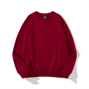 Felpa Girocollo Unisex in Poliestere/Cotone, Tinta Unita, Oversize, Personalizzabile con Logo, OEM, Vendita all'Ingrosso - Product Image 4