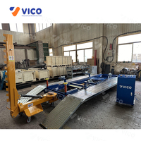 Machine à cadre de carrosserie Vico Super Auto Banc de travail de réparation de voiture Extracteur de levage et de redressement de voiture # VF8000 Conception de cadre européen