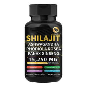 OEM shilajit cápsula resina Himalaya shilajit 85 minerales cerebro apoyo mejorar la fuerza masculina shilajit cápsulas de extracto de resina - Product Image 2