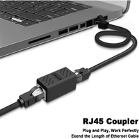 Acoplador RJ45 en Línea para Cable Ethernet Cat8, Cat7, Cat6, Cat5e, Cat5, Extensor de Cable Ethernet, Adaptador para PC, Router, Módem, PS5, Xbox