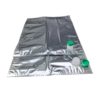 Sac de conservation du vin - Sac intérieur en aluminium transparent avec valve papillon pour café, boissons, jus, liquides, sac stérile