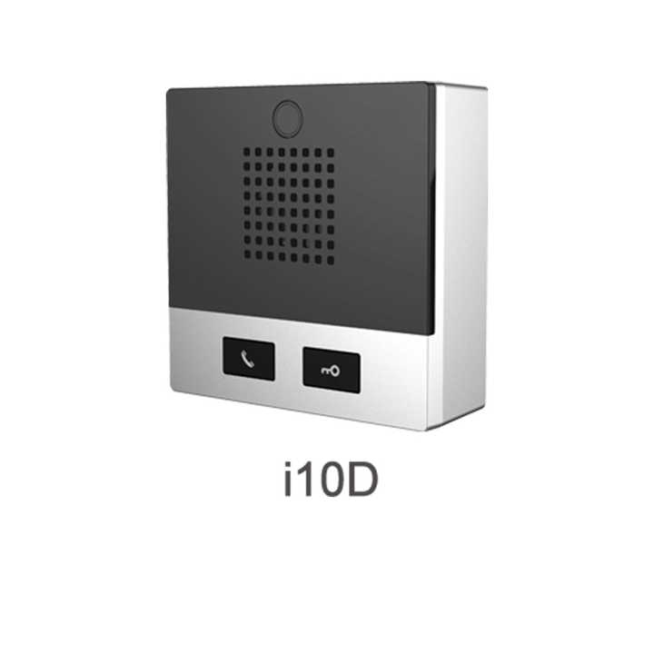 I10オーディオSIPミニインターホンHD音声、壁掛け、PoE、2 SIPライン 