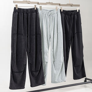 T-shirt à manches courtes basique Streetwear Boxy Fit Snow Wash Distressed - Product Image 3