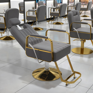 Fauteuil de Barbier Professionnel Inclinable, Chaise de Coiffure Hydraulique Moderne pour Salon, Spa, et Salon de Beauté, Mobilier Robuste pour Salon de Coiffure - Product Image 3