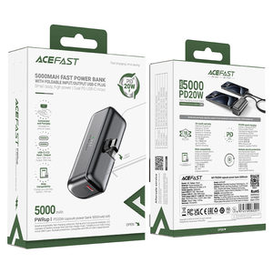 <span class=keywords><strong>ACEFAST</strong></span> M9 PD20W Powerbank 5000mAh Mobiltelefon-Ladegerät - Product Image 5