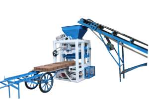Máquina automática de fabricación de ladrillos de hormigón de bajo costo al por mayor con motor, caja de cambios y presión hidráulica de alta capacidad para bloques entrelazados - Product Image 6