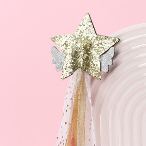 Varita Mágica Brillante de Arcoíris y Estrellas para Niñas, Ideal para Disfraces de Hadas y Unicornios en Fiestas y Festivales - Product Image 5